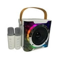 thumbnail image 3 of Subwoofer Sans Fil Stéréo Surround avec Lumière Rythmique Musicale Blanc, 3 of 5