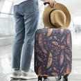 thumbnail image 2 of Stretch Luggage Cover M(22-24in)– Elastic Travel Suitcase Protector with Handle Openings & Bottom Closure, Washable Polyester Spandex Cover for 18"-32" Suitcases, S/M/L/XL Size, 2 of 6