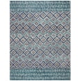 thumbnail image 2 of SAFAVIEH Aspen Maurice Geometric Wool Area Rug, Blue/Red, 8' x 10', 2 of 9