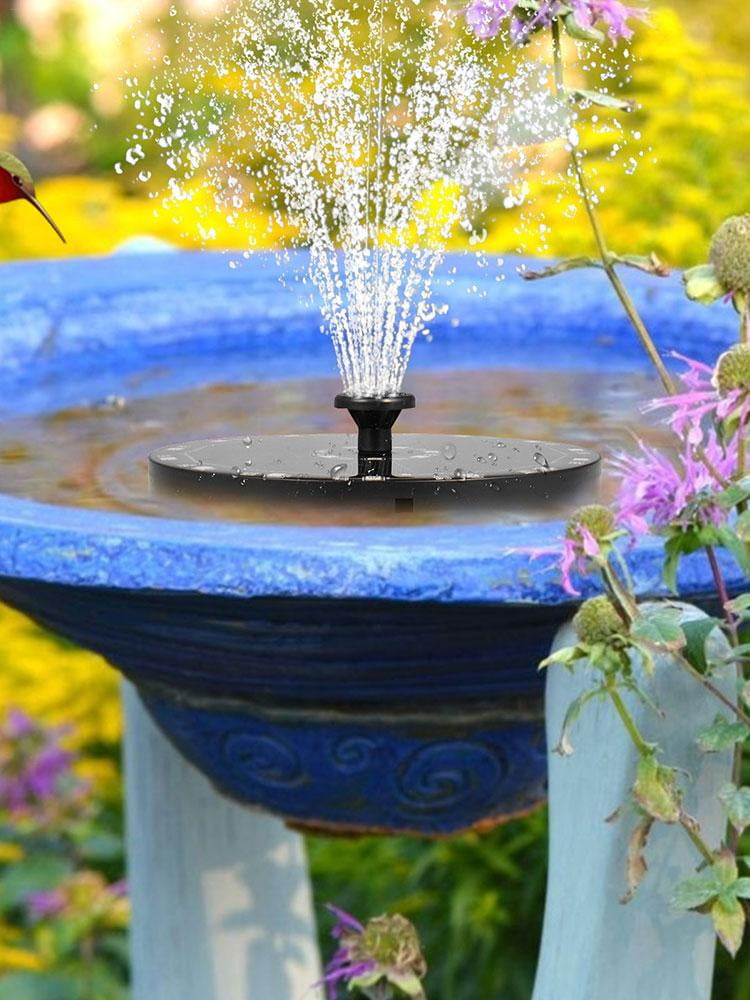 Solar Fountain LED Marquee Swimming Pools Fountain