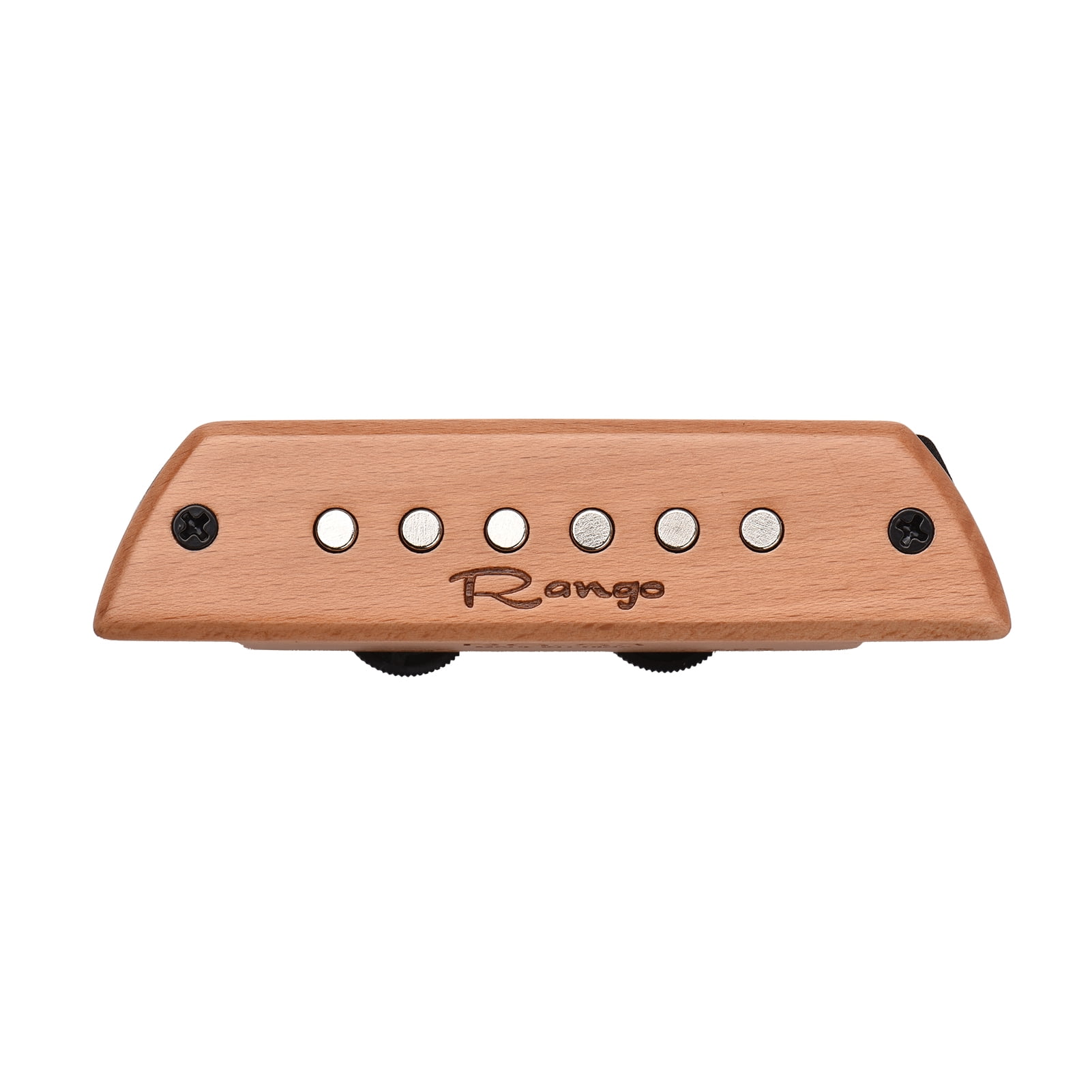 Passive Soundhole Pickup RG-S3 Acoustic Guitar Magnetic Pickup Beech Wood Passive Magnetic Soundhole Pickup No Battery/Drilling Required