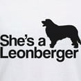 thumbnail image 3 of CafePress - She's A Leonberger T Shirt - Womens Cotton V-Neck T-shirt, 3 of 4