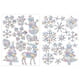 thumbnail image 3 of Pegatinas navideñas para ventanas, decoración de paredes, adhesivos para ventanas, pegatinas navideñas para fiestas, dormitorios, decoración del hogar BLESIY pegatinas estáticas para ventanas, 3 of 7