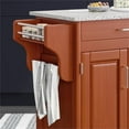 thumbnail image 2 of Homestyles Create-a-Cart Wood Rolling Kitchen Cart in Brown, 2 of 8
