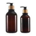 300/500ml Liquid Container Soap Dispenser, Shampoo and Conditioner Bottles, Pressed Shower Gel ...