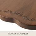 thumbnail image 4 of The Pioneer Woman Stoneware Pumpkin Baker with Acacia Wood Lid, Agatha Brown, 4 of 7