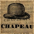thumbnail image 2 of Ven Vertloh, Lisa 20x20 White Modern Wood Framed Museum Art Print Titled - Chapeau, 2 of 4