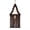 Coffee Brown, variant on Olive Green Handwoven Christmas Tree Fringe Wall Hanging, Macrame Style Star Accent for Door Entryway Mantel Holiday Decoration