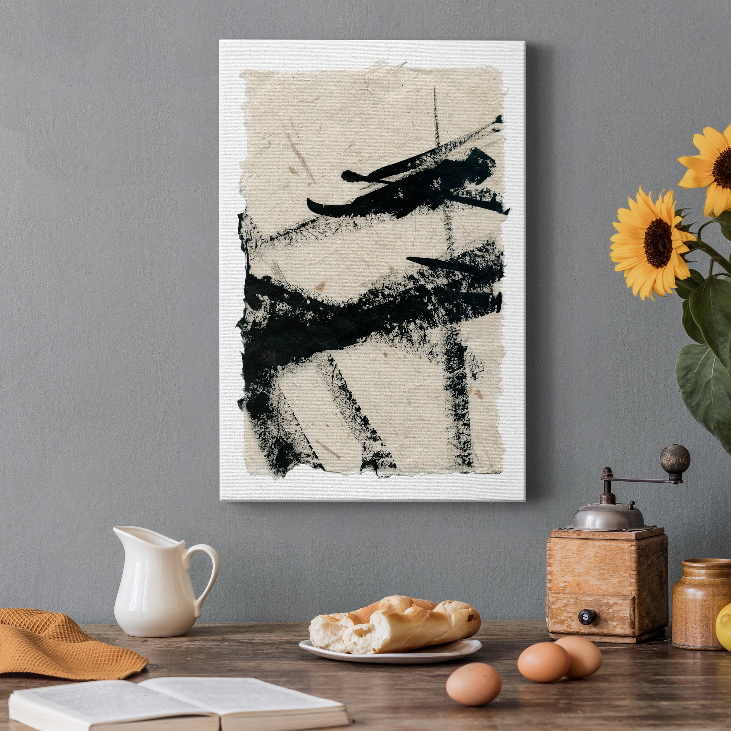 Lines Crossed II Premium Gallery Wrapped Canvas - Ready to Hang - 12 x 18