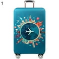thumbnail image 2 of harmtty Flower Print Elastic Dust Proof Travel Suitcase Luggage Protective Cover Case,M 1, 2 of 7