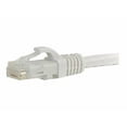thumbnail image 2 of C2G 50ft Cat6 Ethernet Cable - Snagless Unshielded (UTP) - White - Patch cable - RJ-45 (M) to RJ-45 (M) - 50 ft - stranded wire - CAT 6 - molded, snagless, stranded - white, 2 of 5