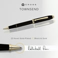 thumbnail image 2 of Cross Townsend® Classic Black Lacquer Rollerball Pen, 2 of 7