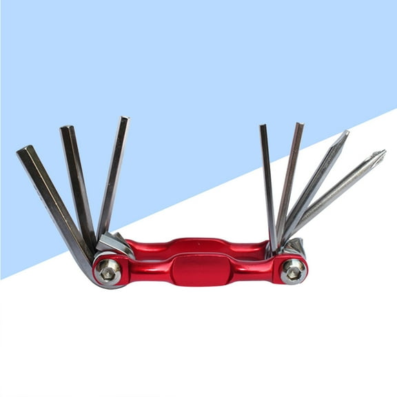 Worgeous -in-1 Bike Repair Tool Set Made of Alloy Steel for Cyclists with Compact Design and Durable