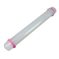 thumbnail image 2 of MORESEC Non-Stick Rolling Pin, Adjustable Non-Stick Fondant and Dough Rolling Pin, Food Grade Acrylic Baking Tool for Cake Decorating Pastry Cookie Making, 2 of 5
