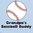 thumbnail image 2 of CafePress - Grandpas Baseball Buddy Body Suit - Baby Light Bodysuit, Size Newborn - 24 Months, 2 of 4