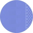 thumbnail image 1 of Ahgly Company Machine Washable Indoor Round Transitional Sky Blue Area Rugs, 8' Round, 1 of 7