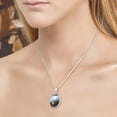 thumbnail image 4 of 925 Sterling Silver Pendant Natural Blue Opal Handmade Jewelry, 4 of 8