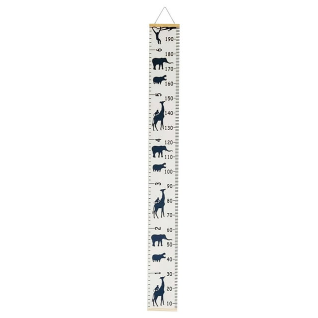 Home Improvement, Growth Chart For Kids Canvas Height Chart Ruler Removable Hanging Wall Ruler Measurement Chart For Home Decoration Measuring Board Foldable, Measuring Tools