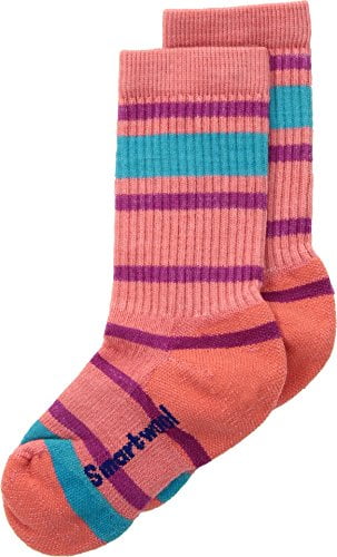 Smart Wool Kids Hike Light Crew orchid M 29-32