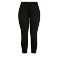thumbnail image 3 of Avenue Women's Plus Size Girlfriend Fit Stretch Jeans Average, 3 of 4