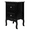 Black | 1 Pack, variant on Tcbosik 2 Pack Modern Side Table with 2 Storage Drawers, Small End Table, Night Stand for Bedroom, Living Room, White