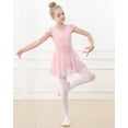 thumbnail image 3 of Stelle Cap Sleeve Ballet Leotard with Chiffon Sequins Skirt Ballerina Dance Dress for Toddler Girls,Ballet Pink,5T, 3 of 8