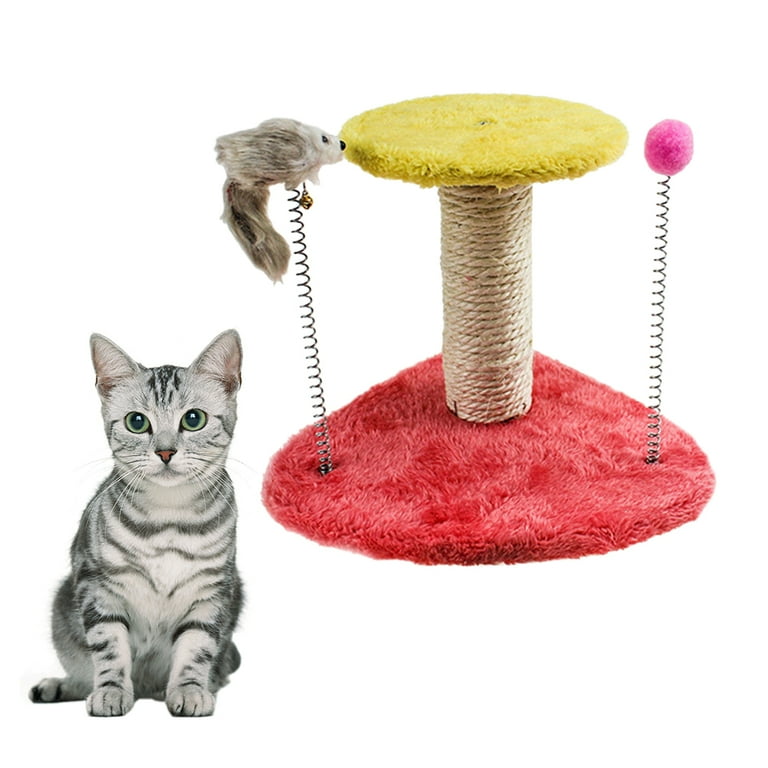 Triangle Cat Climbing Frame Stand Cat Kitten Scratching Stand Cat Platform Toy Pet Supplies Random Color