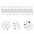 thumbnail image 3 of 100pcs Self Adhesive Hooks Clear Strips for Home Storage and Hanging Utilities, 3 of 10