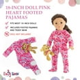 thumbnail image 6 of Emily Rose 18-Inch Doll Clothes "Onesie" Pajamas Set, including Teddy Bear, 6 of 8