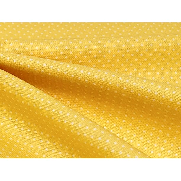 Waverly Inspirations Cotton 44" Pin Dot Sunshine Color Sewing Fabric by