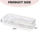thumbnail image 2 of Estuche para lápices FloreceBien, sencillo, portátil, multifuncional, transparente, color transparente, 2 of 5