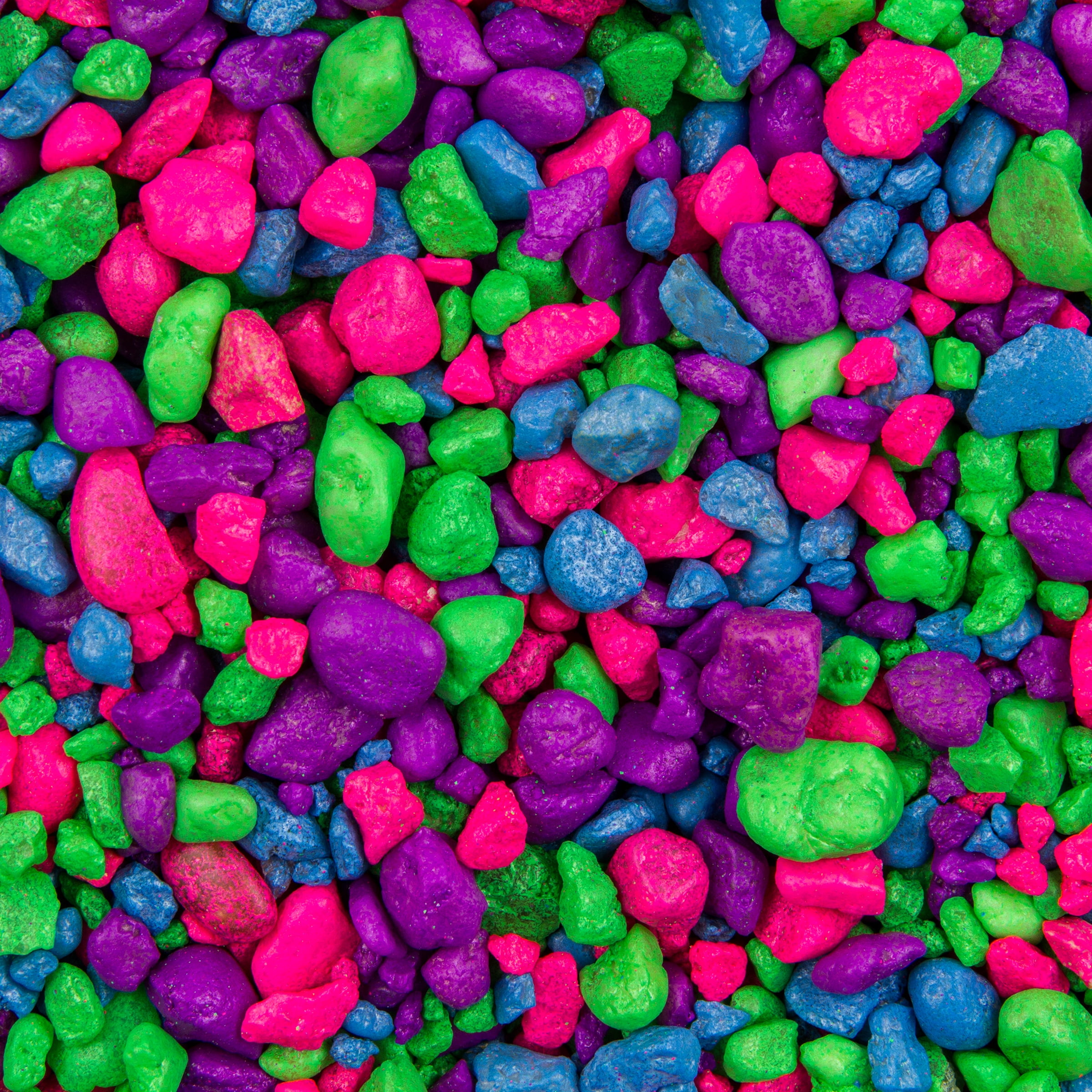 Aqua Culture Aquarium Gravel, Hot Rainbow, 5 lb