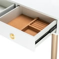 thumbnail image 4 of Bedroom Light Luxury Real Wood Dressing Table Simple Makeup Table Without Lamp, 4 of 8