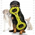 thumbnail image 5 of Tuffy No Stuff Ultimate Tug-O-War Yellow Squeaky Durable Plush Dog Toy, 5 of 8