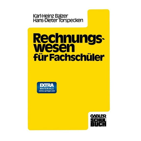 Rechnungswesen FÃ¼r FachschÃ¼ler, (Paperback)