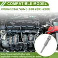 thumbnail image 3 of Steering Column Shaft for Volvo S60 2001-2006 Steering Shaft No.3409939/9485174 Metal 1 Pc, 3 of 7