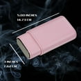 thumbnail image 3 of Visol Burgos Leather Cigar Case - Holds 3 Cigars, 3 of 8