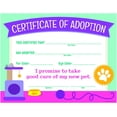 thumbnail image 2 of Fun Express 4 1/2" x 8 1/2" x 11" Stuffed Cat & Certificate Adoption Kit for 12, 2 of 4