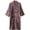 M, variant on Japanese Style Printed Jacquard Robe Breathable Soft Bathrobes Lightweight Loungewear Classic Nightwear with Pockets for Men