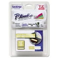 thumbnail image 3 of Brother Genuine P-touch TZE-MQ835 Tape, 1/2" (0.47") Standard Laminated Label Maker Tape, White on Satin Gold, 0.47 in. x 16.4 ft., TZEMQ835, 3 of 6