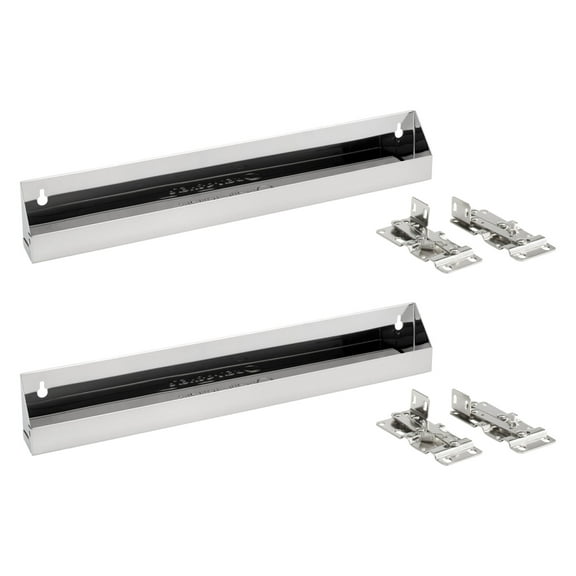 Rev-A-Shelf 6541-19-52 19 Inch Sink Tip-Out Kitchen Tray Organizer, 2 Pack