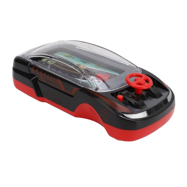 Kids Handheld Game Machine, Handheld Racing Car Game Interactive Adventure Toy Simulation Driving for Boys Girls