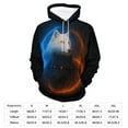 thumbnail image 7 of LAOLIUSN Men’s Wolf Pack 3D Graphic Hoodie, All-Over Print Pullover Sweatshirt, Sizes S–4XL, 7 of 7