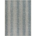 thumbnail image 2 of SAFAVIEH Courtyard Robert Striped Indoor/Outdoor Area Rug, 9' x 12', Light Grey/Blue, 2 of 7