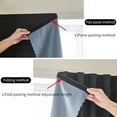 thumbnail image 4 of Self Adhesive Portable Blackout Curtains, Easy to Install, Thermal Insulated Darkening Drapes, 1-Pack, 4 of 4