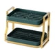 thumbnail image 2 of Estante organizador de encimera de cocina de doble capa, escurridor de tazas y vasos Verde, 2 of 9