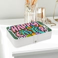 thumbnail image 6 of Easter Travel Jewelry Box Display Case with Removable Compartment - Portable PU Leather Organizer, 6 of 6
