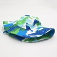 thumbnail image 3 of Gorro de sol ajustable y transpirable para bebé, protección solar, para verano, para niñas y niños pequeños, gorro de pescador con ala ancha y protección UV, UPF 50+, unisex, 3 of 6