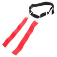 thumbnail image 4 of KONTONTY 1Ensemble Ceinture de Drapeau de Football Rouge Drapeaux Réutilisables Réglables pour Jeux Extérieurs 41.5x5cm, 4 of 7