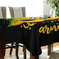 thumbnail image 3 of Coolnut Mardi Gras Rectangle Tablecloth Spill-Proof Polyester Table Cloth Table Cover for Kitchen Dining Picnic Holiday Party Decoration,60"x90", 3 of 7